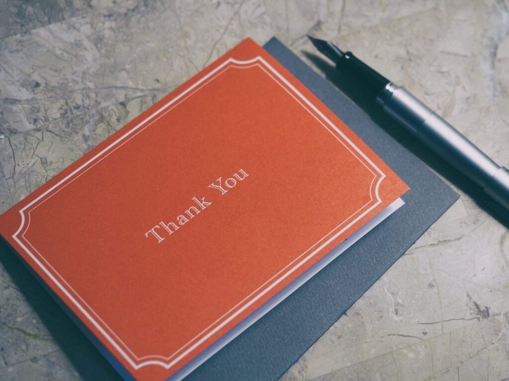 How to Make a Thank-You Note More Memorable